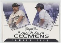 Koby Clemens, Roger Clemens