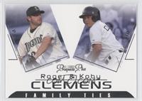 Koby Clemens, Roger Clemens