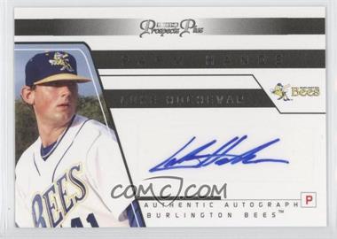 2006 TRISTAR Prospects Plus - Farm Hands Autographs #FH 20 - Luke Hochevar