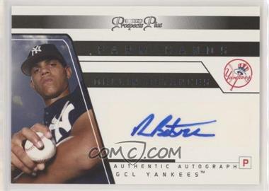 2006 TRISTAR Prospects Plus - Farm Hands Autographs #FH 5 - Dellin Betances