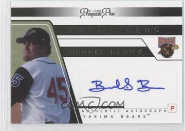 2006 TRISTAR Prospects Plus - Farm Hands Autographs #FH 6 - Brooks Brown