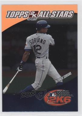 2006 Topps - 2K Sports All-Stars #10 - Alfonso Soriano