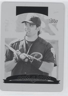 2006 Topps - [Base] - Printing Plate Black #418 - Johnny Estrada /1