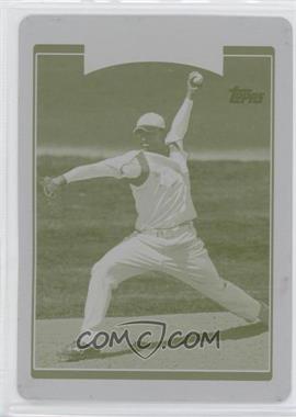 2006 Topps - [Base] - Printing Plate Yellow #113 - Bobby Madritsch /1