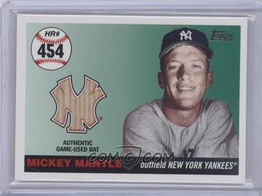 2006 Topps - Multi-Year Issue Mickey Mantle Home Run History - Relic #MHRR454 - Mickey Mantle /7