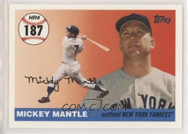 2006 Topps - Multi-Year Issue Mickey Mantle Home Run History #MHR187 - Mickey Mantle