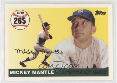 2006 Topps - Multi-Year Issue Mickey Mantle Home Run History #MHR265 - Mickey Mantle