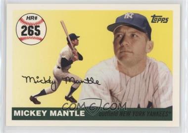 2006 Topps - Multi-Year Issue Mickey Mantle Home Run History #MHR265 - Mickey Mantle