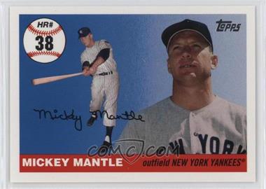 2006 Topps - Multi-Year Issue Mickey Mantle Home Run History #MHR38 - Mickey Mantle