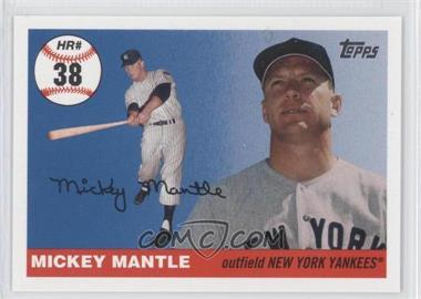 2006 Topps - Multi-Year Issue Mickey Mantle Home Run History #MHR38 - Mickey Mantle