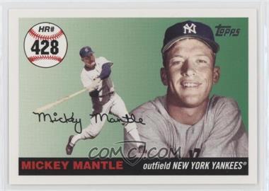 2006 Topps - Multi-Year Issue Mickey Mantle Home Run History #MHR428 - Mickey Mantle