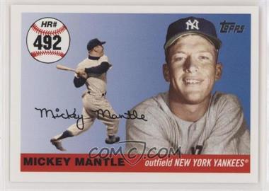 2006 Topps - Multi-Year Issue Mickey Mantle Home Run History #MHR492 - Mickey Mantle