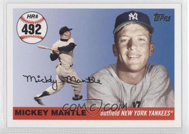 2006 Topps - Multi-Year Issue Mickey Mantle Home Run History #MHR492 - Mickey Mantle