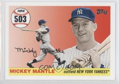 2006 Topps - Multi-Year Issue Mickey Mantle Home Run History #MHR503 - Mickey Mantle