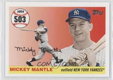 2006 Topps - Multi-Year Issue Mickey Mantle Home Run History #MHR503 - Mickey Mantle