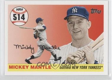 2006 Topps - Multi-Year Issue Mickey Mantle Home Run History #MHR514 - Mickey Mantle