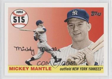 2006 Topps - Multi-Year Issue Mickey Mantle Home Run History #MHR515 - Mickey Mantle