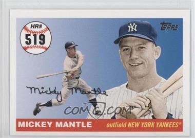 2006 Topps - Multi-Year Issue Mickey Mantle Home Run History #MHR519 - Mickey Mantle