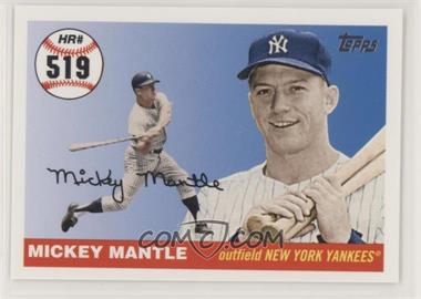 2006 Topps - Multi-Year Issue Mickey Mantle Home Run History #MHR519 - Mickey Mantle