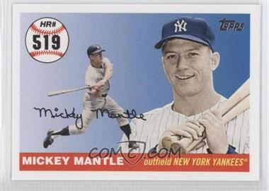 2006 Topps - Multi-Year Issue Mickey Mantle Home Run History #MHR519 - Mickey Mantle