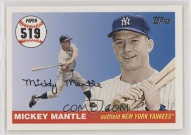 2006 Topps - Multi-Year Issue Mickey Mantle Home Run History #MHR519 - Mickey Mantle