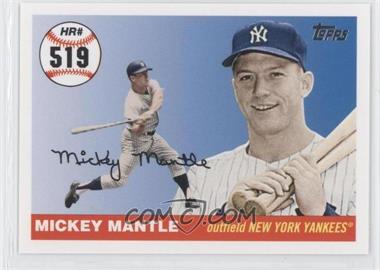 2006 Topps - Multi-Year Issue Mickey Mantle Home Run History #MHR519 - Mickey Mantle