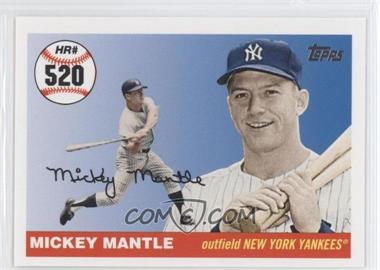 2006 Topps - Multi-Year Issue Mickey Mantle Home Run History #MHR520 - Mickey Mantle
