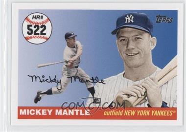 2006 Topps - Multi-Year Issue Mickey Mantle Home Run History #MHR522 - Mickey Mantle