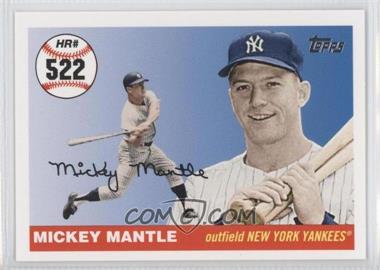 2006 Topps - Multi-Year Issue Mickey Mantle Home Run History #MHR522 - Mickey Mantle