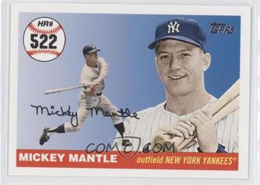 2006 Topps - Multi-Year Issue Mickey Mantle Home Run History #MHR522 - Mickey Mantle
