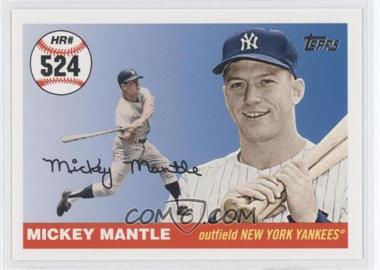 2006 Topps - Multi-Year Issue Mickey Mantle Home Run History #MHR524 - Mickey Mantle