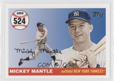 2006 Topps - Multi-Year Issue Mickey Mantle Home Run History #MHR524 - Mickey Mantle