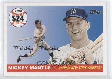 2006 Topps - Multi-Year Issue Mickey Mantle Home Run History #MHR524 - Mickey Mantle