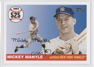 2006 Topps - Multi-Year Issue Mickey Mantle Home Run History #MHR525 - Mickey Mantle