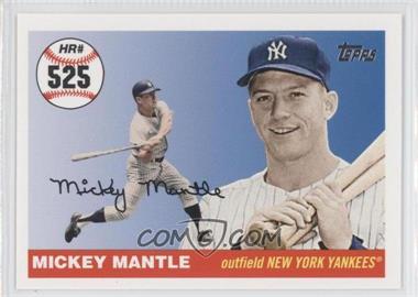 2006 Topps - Multi-Year Issue Mickey Mantle Home Run History #MHR525 - Mickey Mantle