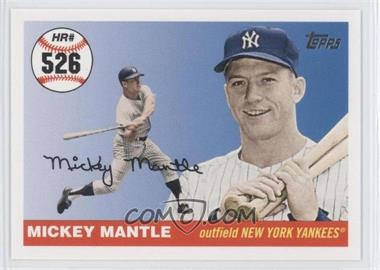 2006 Topps - Multi-Year Issue Mickey Mantle Home Run History #MHR526 - Mickey Mantle