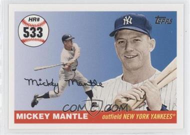 2006 Topps - Multi-Year Issue Mickey Mantle Home Run History #MHR533 - Mickey Mantle