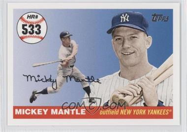 2006 Topps - Multi-Year Issue Mickey Mantle Home Run History #MHR533 - Mickey Mantle