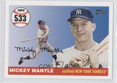 2006 Topps - Multi-Year Issue Mickey Mantle Home Run History #MHR533 - Mickey Mantle