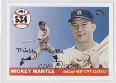 2006 Topps - Multi-Year Issue Mickey Mantle Home Run History #MHR534 - Mickey Mantle