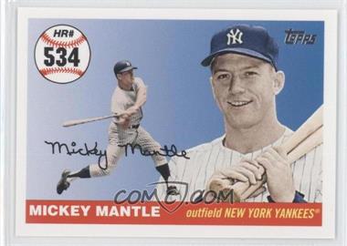 2006 Topps - Multi-Year Issue Mickey Mantle Home Run History #MHR534 - Mickey Mantle