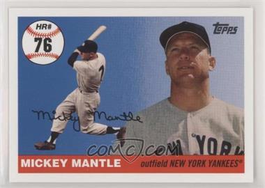 2006 Topps - Multi-Year Issue Mickey Mantle Home Run History #MHR76 - Mickey Mantle
