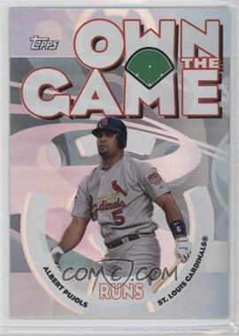 2006 Topps - Own the Game #OG16 - Albert Pujols