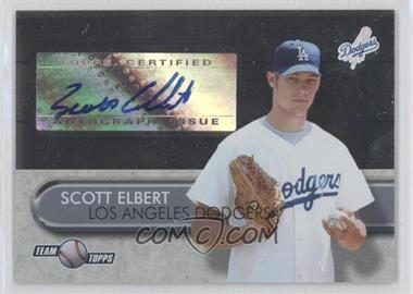 2006 Topps - Team Topps Autographs #TT-SE - Scott Elbert