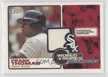 2006 Topps - World Series Champions Relics #WSR-FT - Frank Thomas