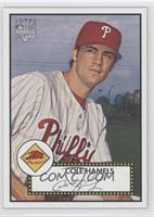 Cole Hamels (Vintage Phillies Logo)