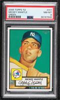 Mickey Mantle (Teal Background) [PSA 8 NM‑MT]
