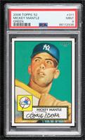 Mickey Mantle (Teal Background) [PSA 9 MINT]