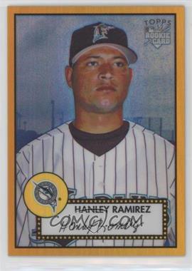 2006 Topps '52 - Chrome Rookie Cards - Gold Refractor #TCRC20 - Hanley Ramirez (Carlos Martinez Pictured) /52