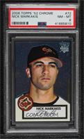 Nick Markakis [PSA 8 NM‑MT] #/1,952